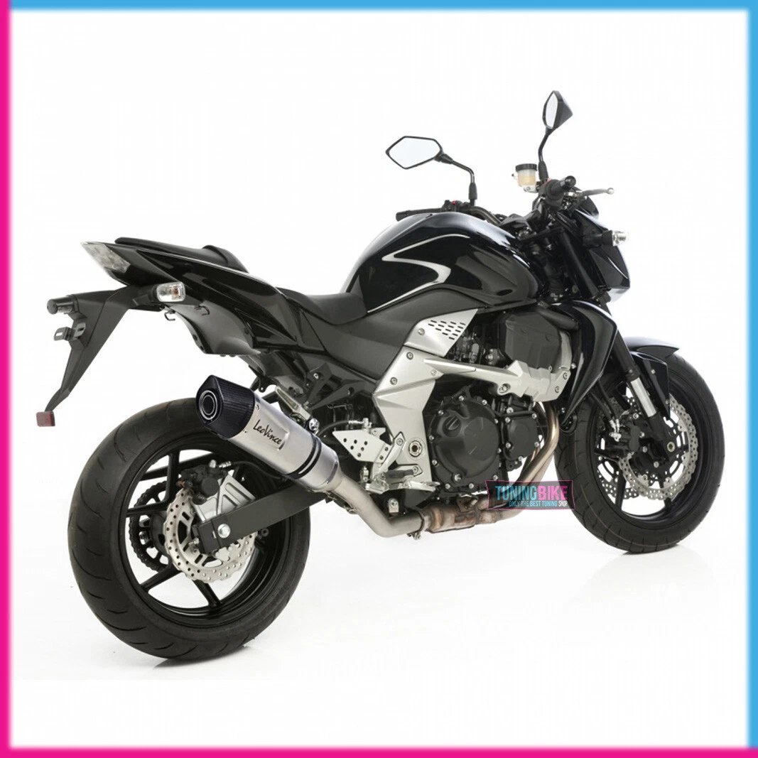LEOVINCE EXHAUST TERMINAL FOR KAWASAKI Z750 07 12 INOX 8410E