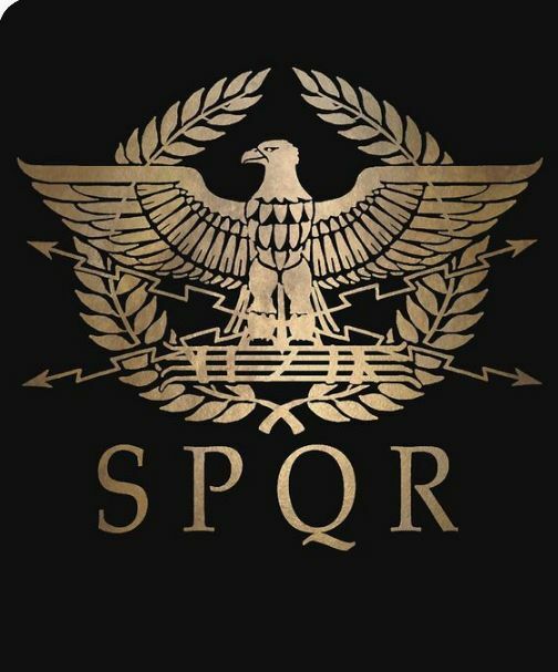 Toile tableaux Rome antique SPQR 50x70 cm pour habiller un mur vide facilement