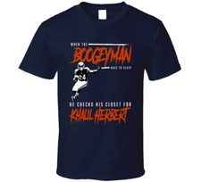Khalil Herbert Boogeyman Chicago Football Fan T Shirt