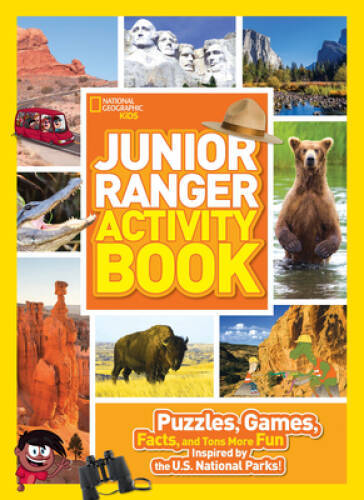 Junior Ranger Activity Book - Fun Puzzles, Games & Facts for Kids - Acceptable Condition
