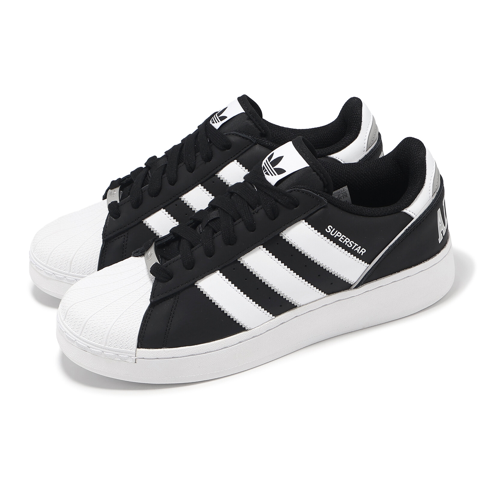 Adidas Originals Superstar XLG T Core Черный Белый Мужской Серый Унисекс Повседневный IE0759