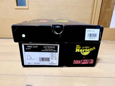 Dr.Martens Women UK 6.0 Boots in collaboration with SEX PISTOLS F
