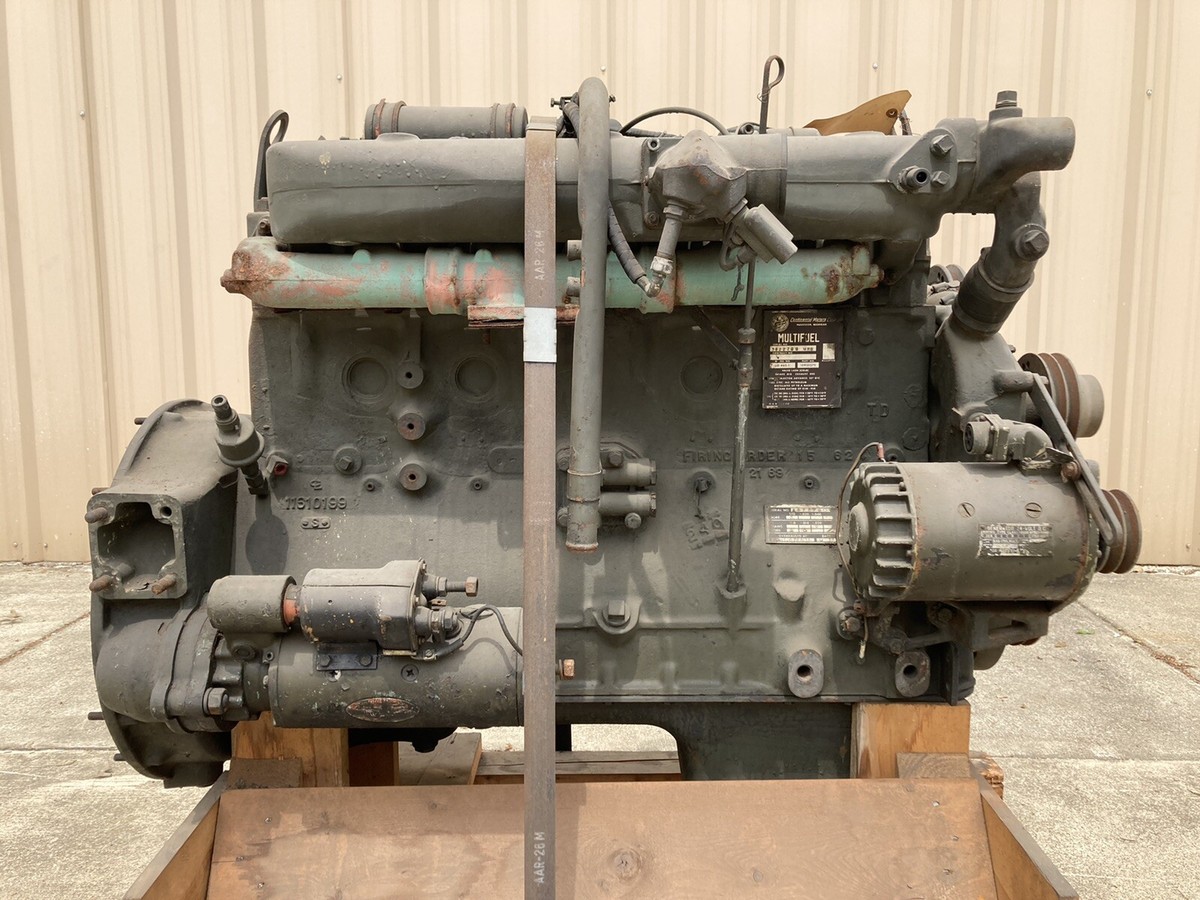 Continental Hercules LD-465-1 Multi-Fuel Engine | eBay