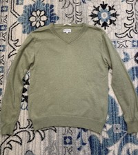 NWOT Gant Rugger  The Vee  Cotton V-Neck Sweater