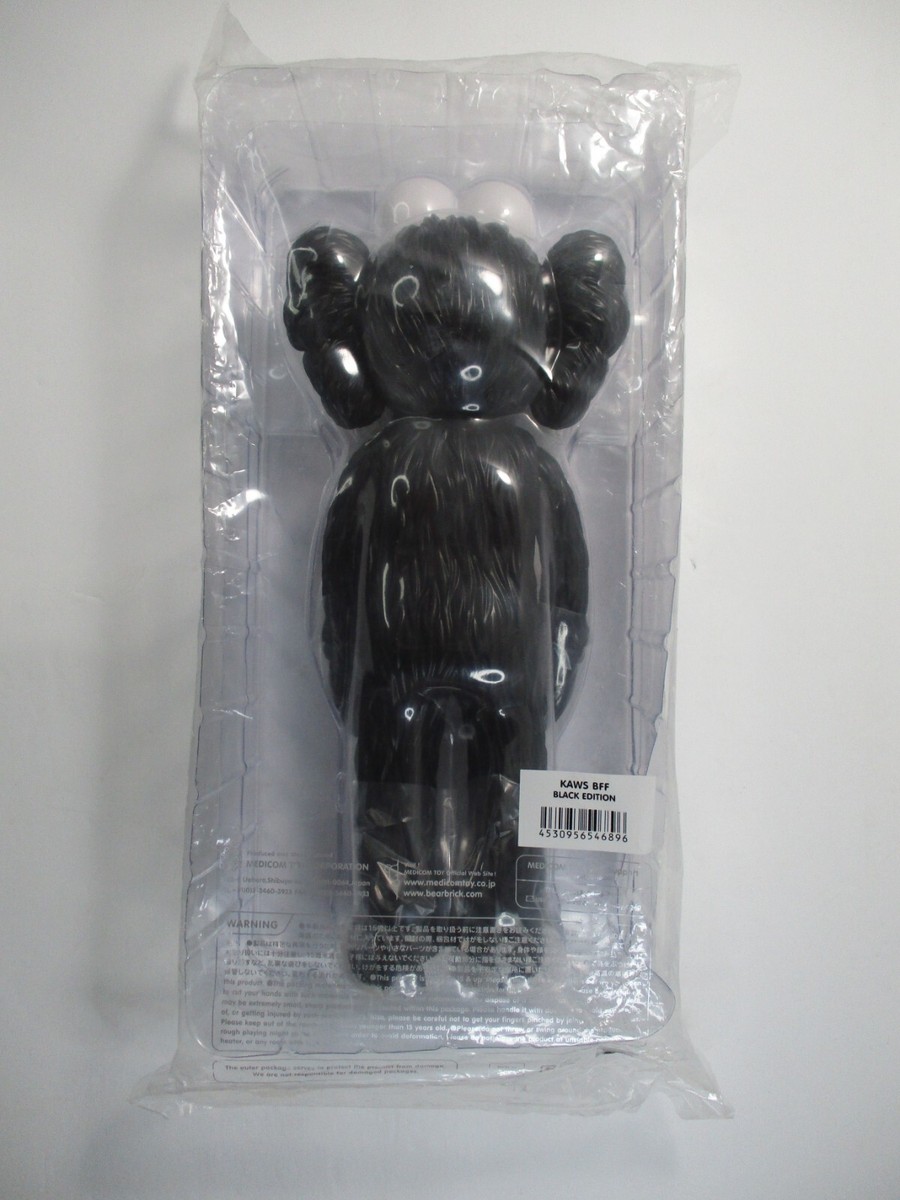 正規品】KAWS MEDICOM TOY BFF BLACK EDITION Kaws Vinyl Figure 2017