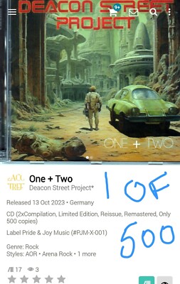 Deacon Street Project ~ I & II +2  Remastered 2xCD 2023 Hi-Tech AOR Melodic Rock