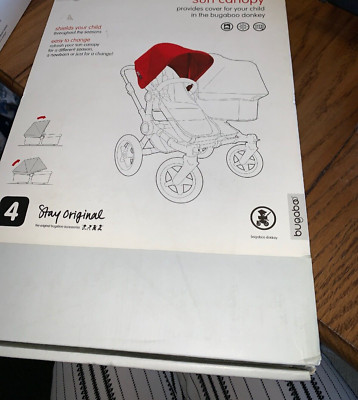 Bugaboo Esel Breezy Sonnen Vordach, Weich Pink-Brand New-Ships N 24 Stunden