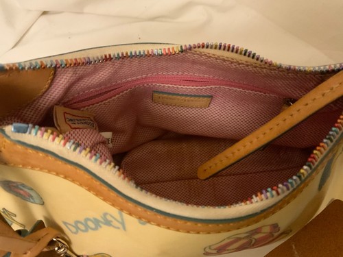 Dooney and Bourke Purse Bag Travel Pattern women multicolor - Picture 9 of 12