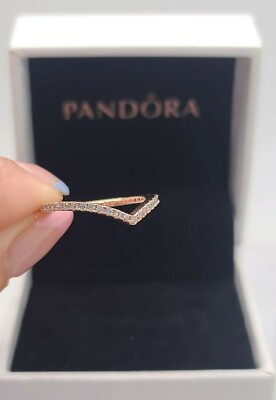 New PANDORA 186316CZ Gorgeous Women White CZ Sparkling