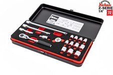 Koken Z-Serie Steckschlüssel-Satz 1/4 mit 72...
