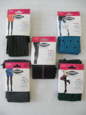 COLLANT MARQUE POMPEA TAILLE 1/2-S DIFFERENTS MODELES ET DENIERS