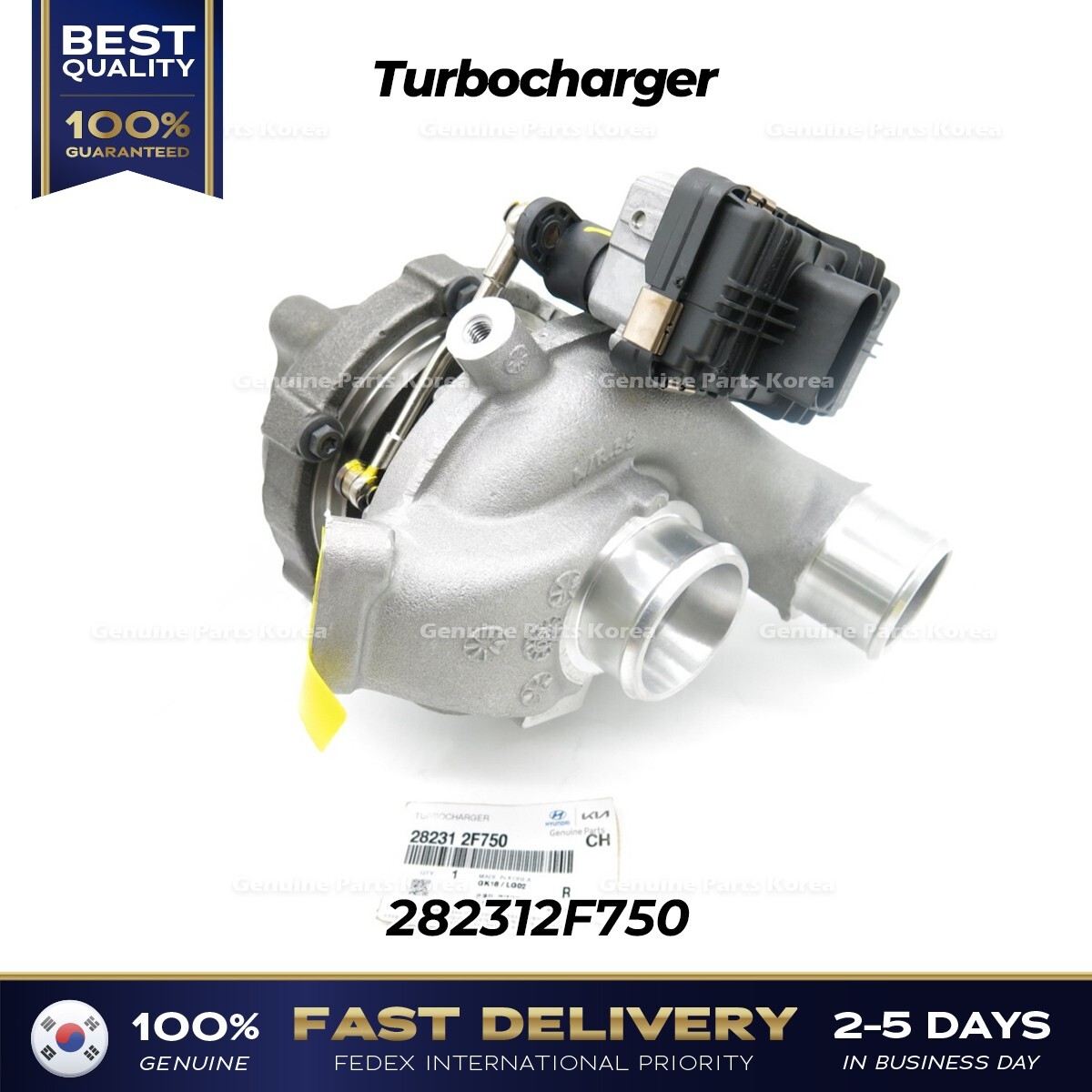 ⭐Genuine⭐ Turbocharger 282312F750 for Hyundai Maxcruz Santa Fe