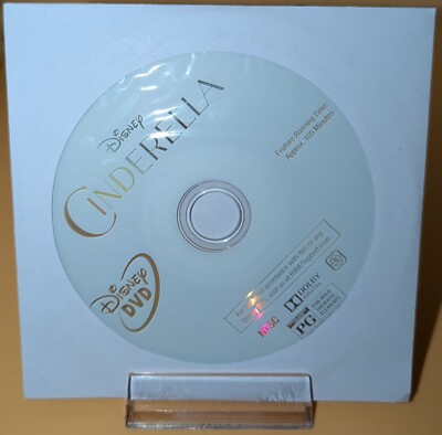 USED DVD Cinderella *Live Action* (2015) NO CASE