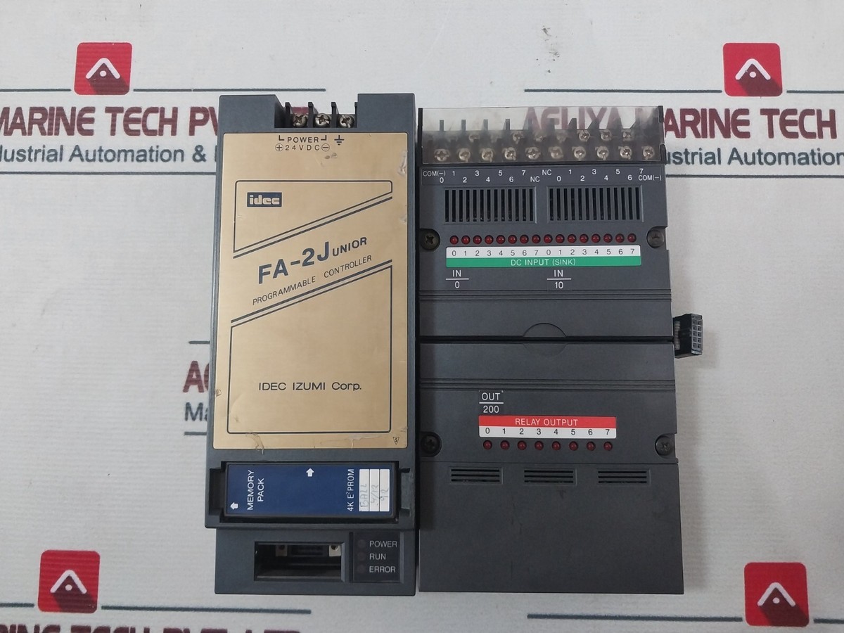 Idec Izumi FA-2 Junior Programmable Controller FA-1J 8-Relay Idec Izumi FA-2 Junior Programmable Controller FA-1J 8-Relay