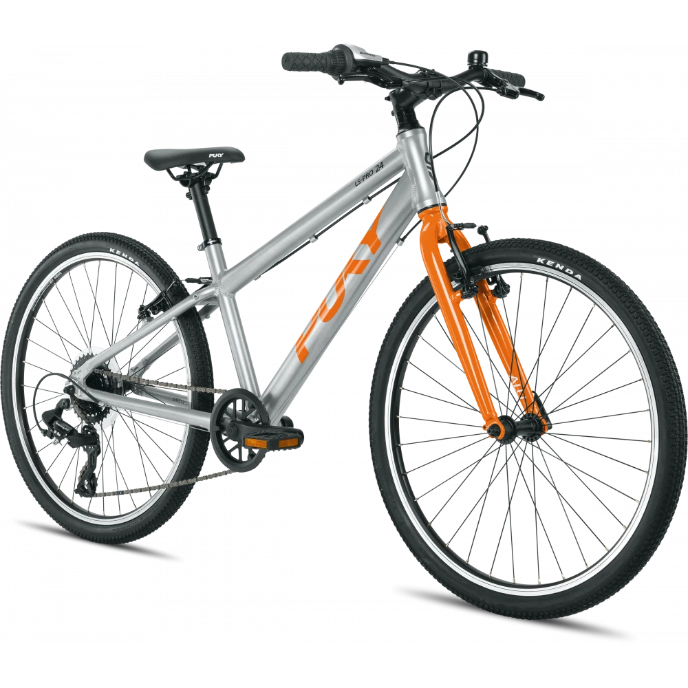 VELO VTT PUKY 24 POUCES LS PRO 24 8 8VITESSES GRIS ORANGE NEUF eBay