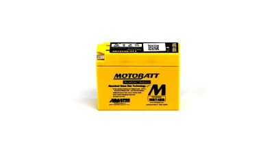MBT4BB MOTOBATT Quadflex AGM Fahrrad Akku 12V 2,5Ah - Bild 1 von 3