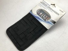 Custom Accessories 805471 Elastic Sun Visor Organizer - Clips On To Sunvisor