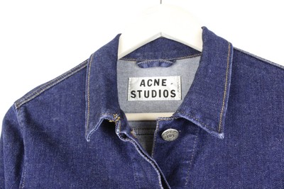 Womens Acne Studios Stace Degrade Jeans Denim Track Jacket 36 size S