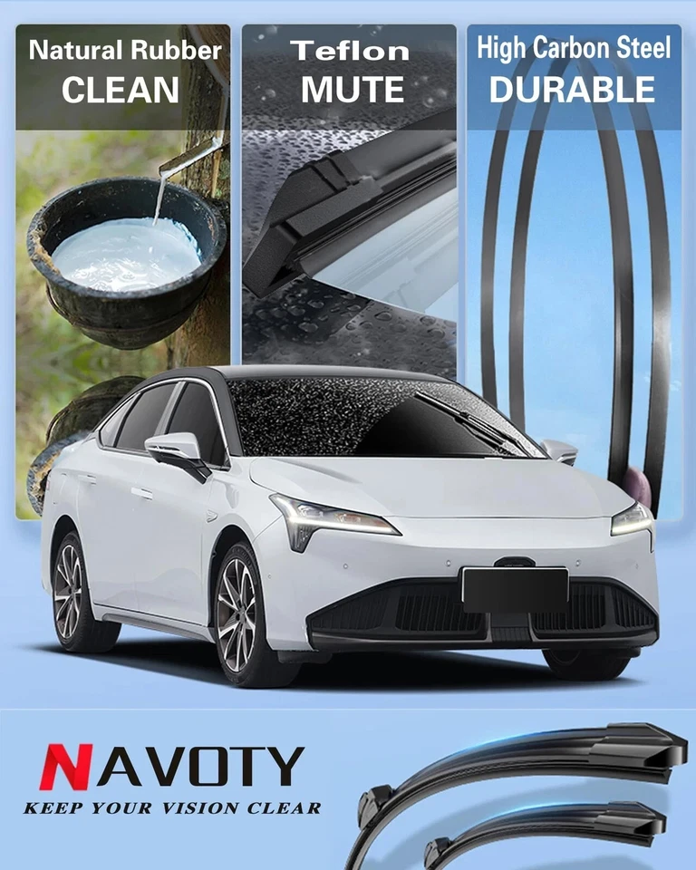 Wiper Blades Set for 1995-1998 Chevrolet C1500 - 18" Set of 2 - Image 4 of 4