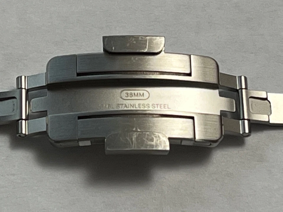 USADO Apple Watch 38 mm - 40 mm Acero Inoxidable Eslabón Pulsera Correa Solo Foto 3 de 3