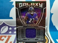 🏈2021 Panini Obsidian Galaxy Gear Relic 099/100 J.K. Dobbins #GG-JK