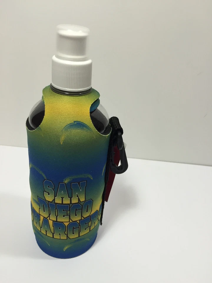 Suporte para tampa de garrafa de água Los Angeles Chargers capacete neoprene 1/2 litro - Imagem 2 de 2