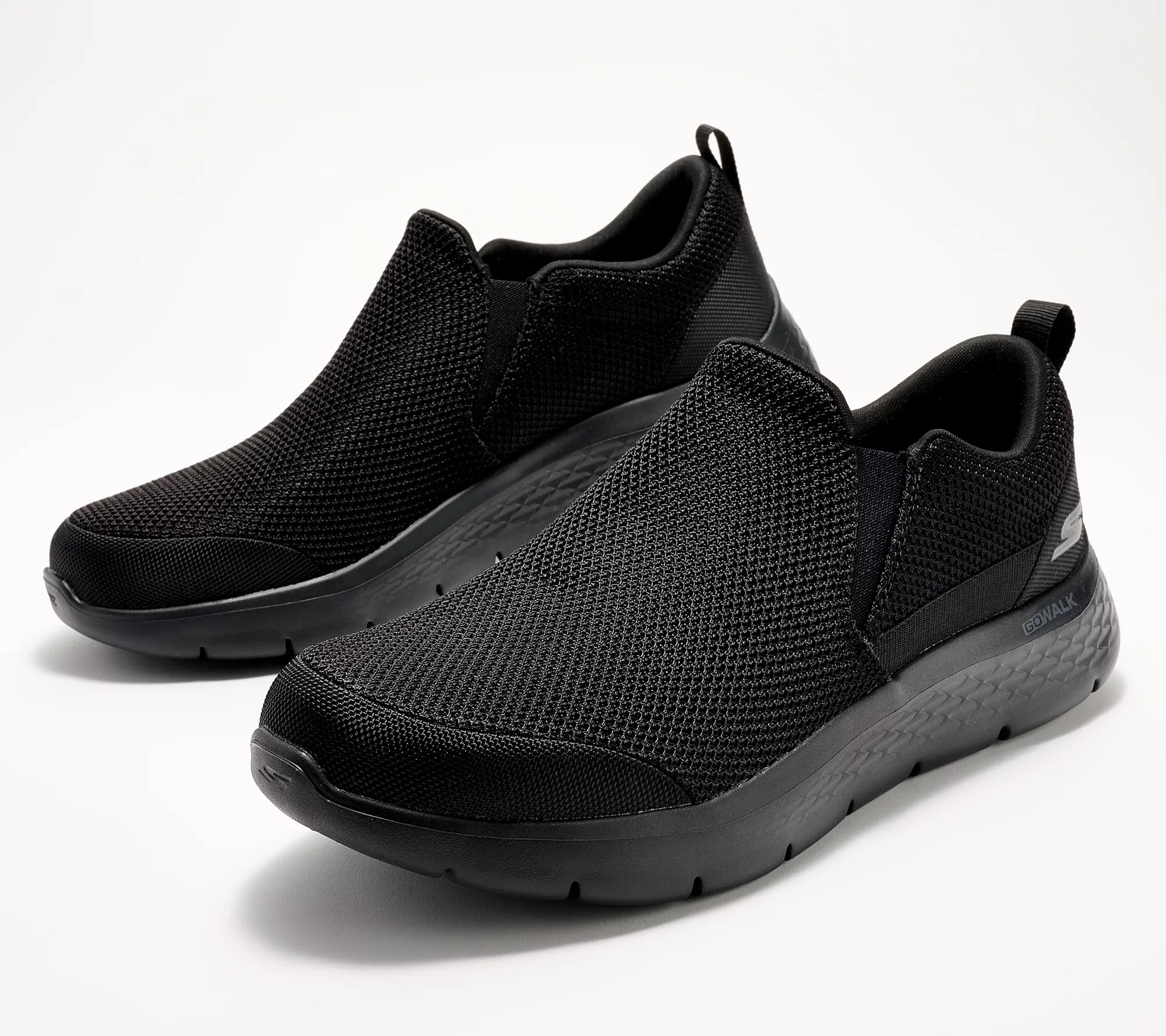 Skechers Men's GOwalk Flex Vegan Washable Slip Shoes Black 8/M New eBay