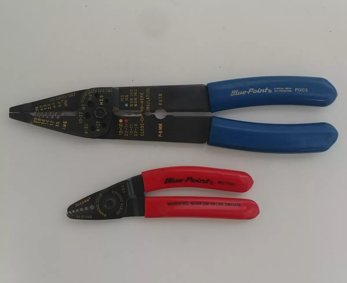 Blue point wire strippers outlet