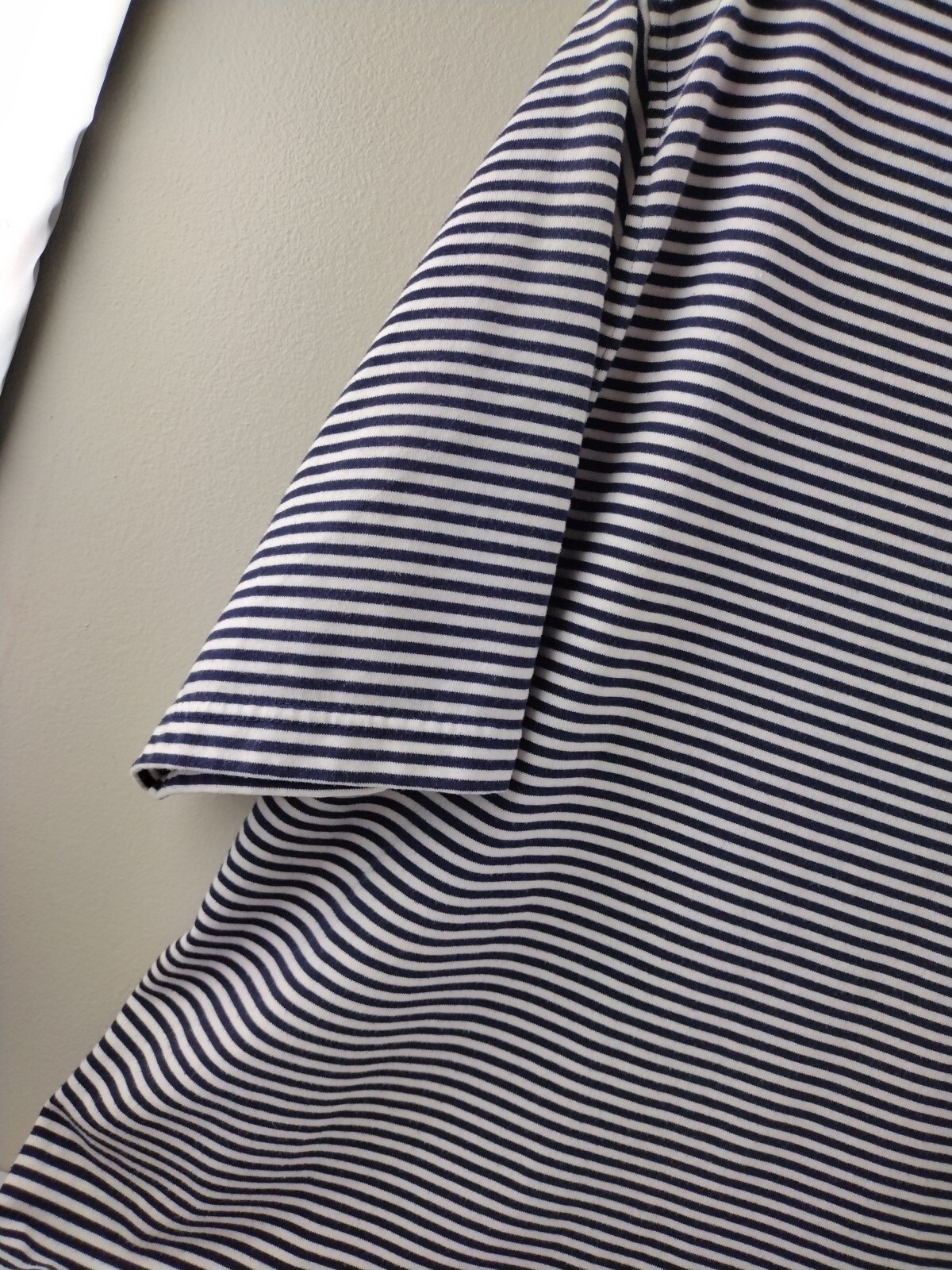 Rocawear Polo Shirt Men's Size XL Blue White Golf Short Sleeve Casual Striped image 10