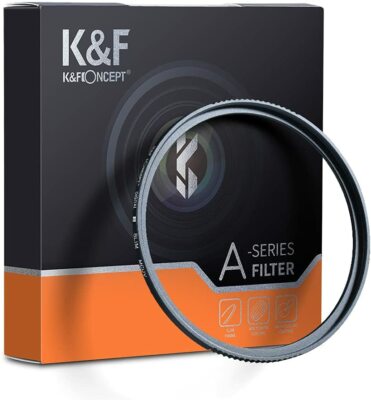 K&F Concept 37mm MC UV Protection Filter 18 Multi-Layer Coated for Camera Lens