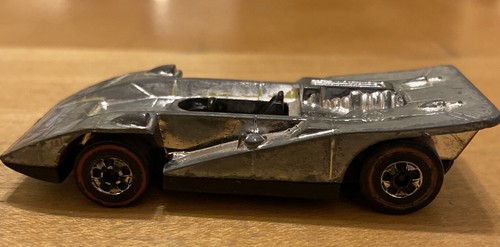 Vintage 1973 Hotwheels Redline Chrome Canada Rare Original Old Car Free Shipping - Picture 2 of 7