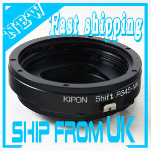 kipon adapter for pentax 67 mount lens to fujifilm gfx Kipon lens adapter for pentax 645 lens to shift pentax645-gfx