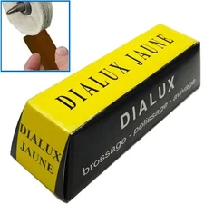 Dialux Yellow Polishing Compound – Ultra-Fine Buffing Paste for Soft Metals