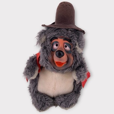 Walt Disney Characters 18'' BIG AL PLUSH Country Bear Jamboree hard Rubber Face