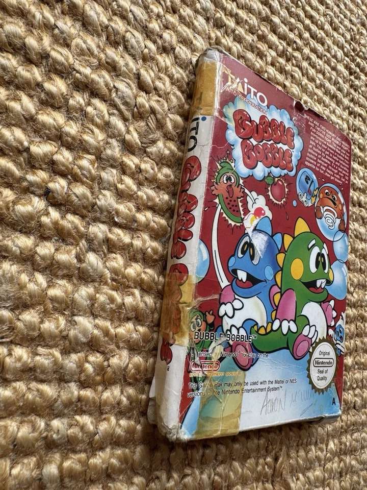Bubble Bobble - Boxed (Nintendo Entertainment System / NES, 1990) - Image 3 of 4