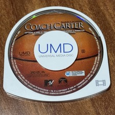 Coach Carter PSP UMD VIDEO Region 1 MOVIE Disc ONLY Basketball SAMUEL L. JACKSON