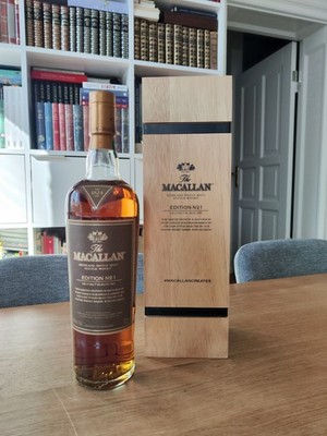 Macallan Edition No1 wooden Box Highland Single Malt Scotch Whisky 48% vol.700ml