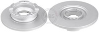 2X Bremsscheibe A.B.S. 18768 FüR Ford Tourneo Custom Transit V362 Bus F3 FY FZ