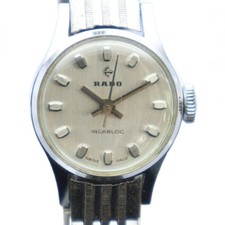 Reloj RADO 6032 Cuerda Manual Logo Color Plata GY18/MQ Damas Auténtico