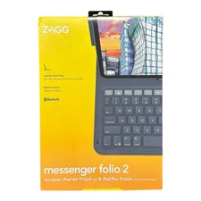Zagg Messenger Folio 2 for iPad Air 11" (M2) & iPad Pro 11" (1, 2, 3 & 4th Gen)