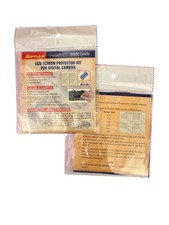 2pack Camera LCD Protector Kit Trim to Fit for Canon/Nikon/Sony, etc