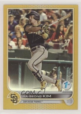2022 Topps Series 1 1st Edition Gold Ha-Seong Kim #188 0c3e
