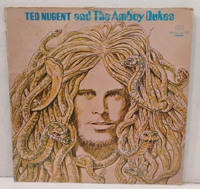 Vintage 1976 Ted Nugent And The Amboy Dukes Vinyl (MRL 421) Mainstream Records