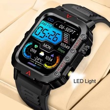 Smart Watch LED Flashlight Outdoor Sports Smart Watch Health Monitoring