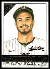 Nolan Arenado 2020 Topps Gallery #39 Rockies Insert ? SEE SCAN! FREE SHIPPING