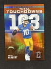 2025 Topps Signature Justin Herbert Base (RAW)