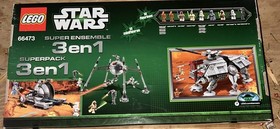 LEGO 66473 Star Wars Super Pack 3-in-1 Combo 75015, 75016, 75019 Retired New!!!