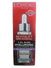 L'Oréal Fragrance Free Revitalift, 1.5% Pure Hyaluronic Acid Serum - 1.0 FL OZ