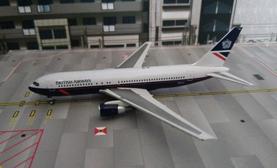 British Airways B767-200 N654US 1/400 von Panda Models. BRANDNEU 