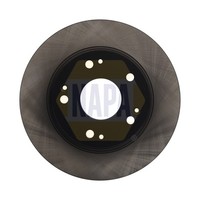 2X Napa Bremsscheibe Voll Ø260Mm FüR Honda Civic Viii Hatchback FN FK FB FG